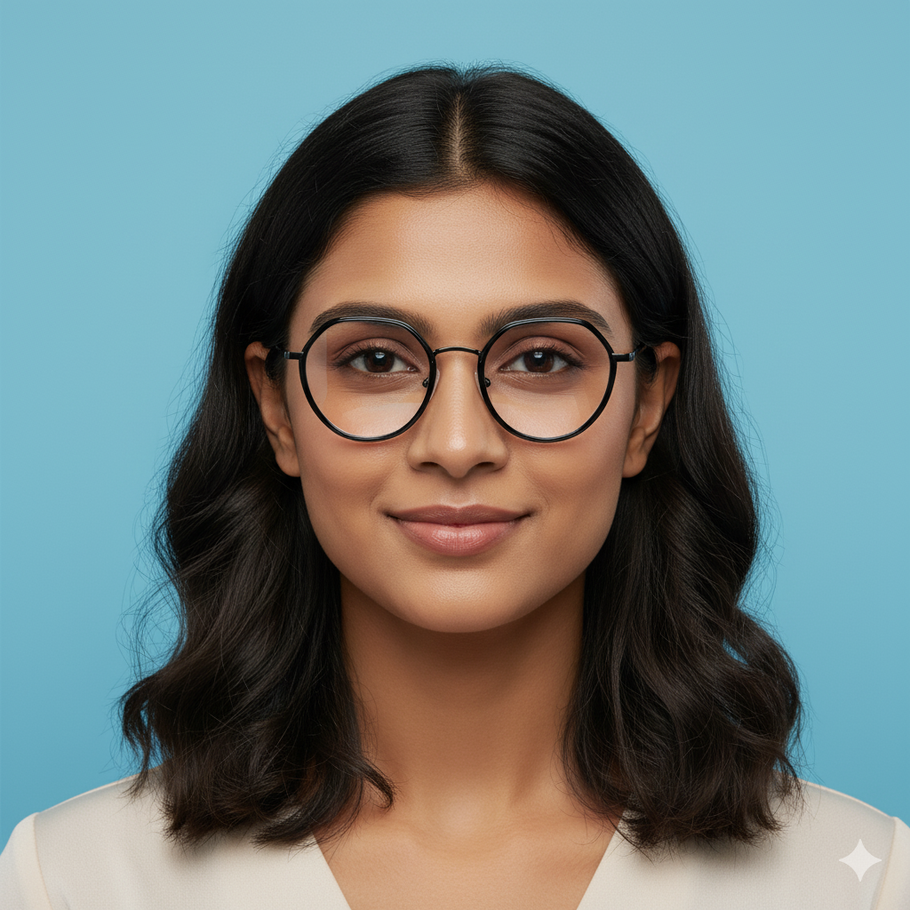 LENSPLUS+ Metal+  fiber frame for unisex .