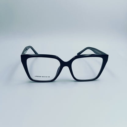 LENSPLUS+ Black fiber frame for Women