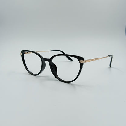 LENSPLUS+ Black Acetate  frame for Women