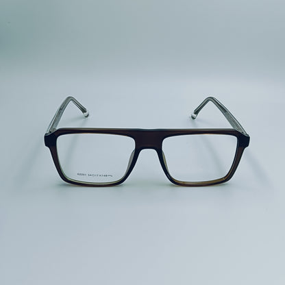 LENSPLUS+ Beown fiber frame for unisex