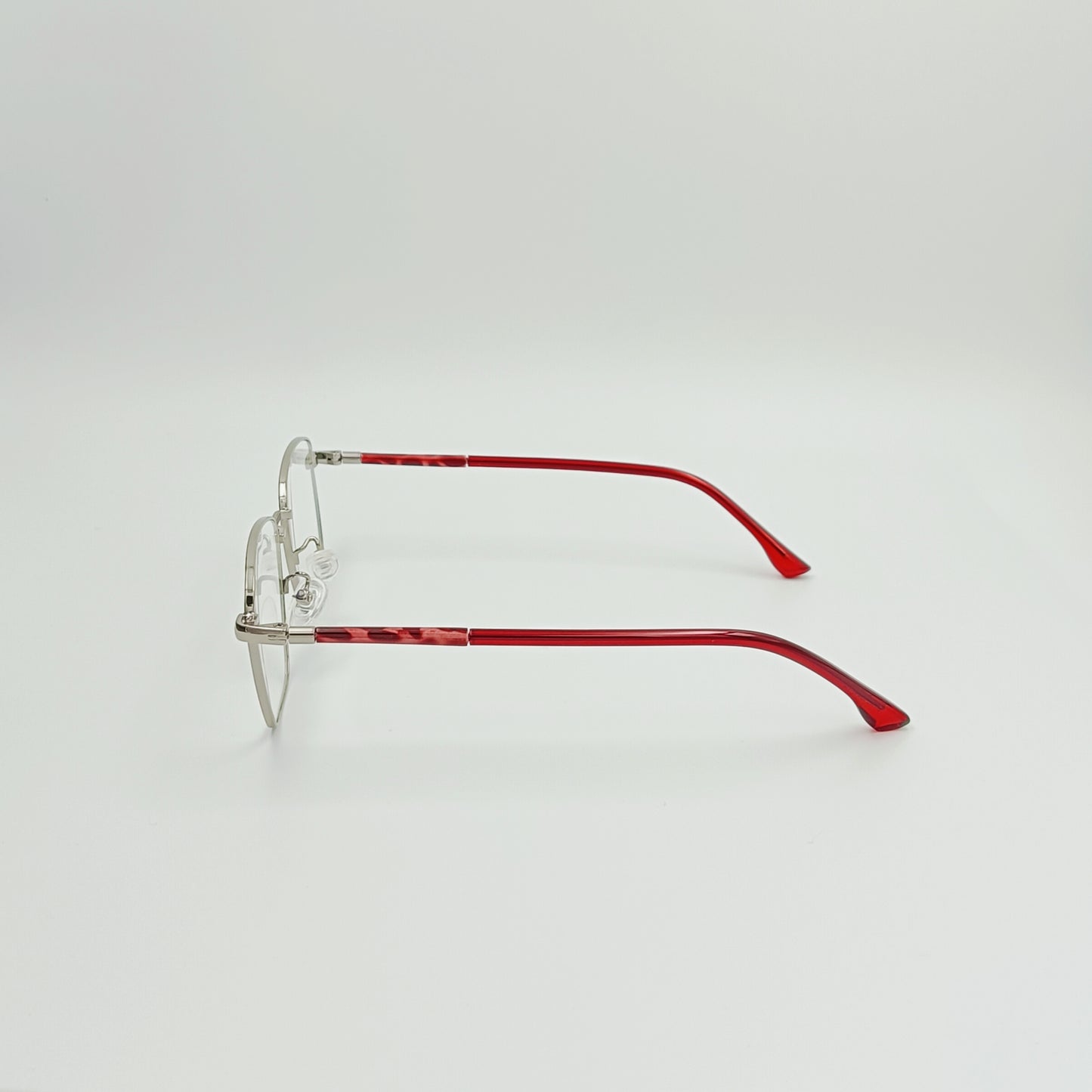 LENSPLUS+ Silver Metallic frame for unisex