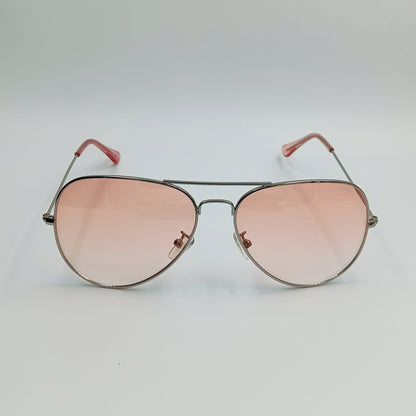 LENSPLUS+ Orange lite Rectangle Metallic Sunglass for unisex