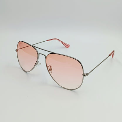 LENSPLUS+ Orange lite Rectangle Metallic Sunglass for unisex