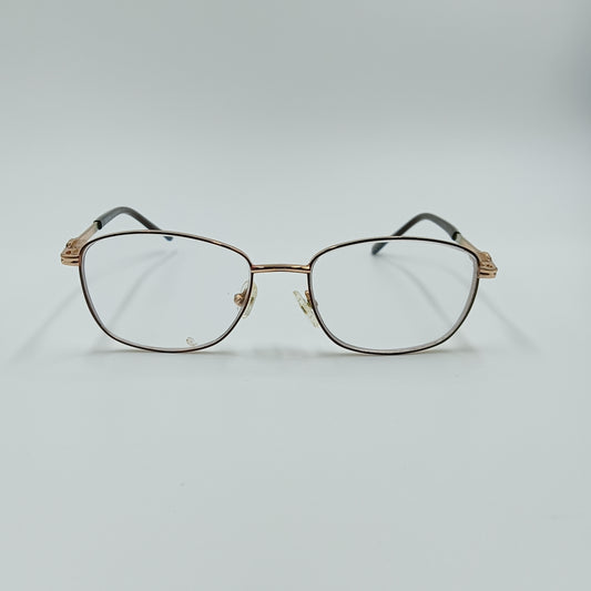 LENSPLUS+ Gold Metallic frame for Women