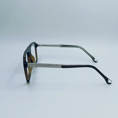 LENSPLUS+ Beown fiber frame for unisex