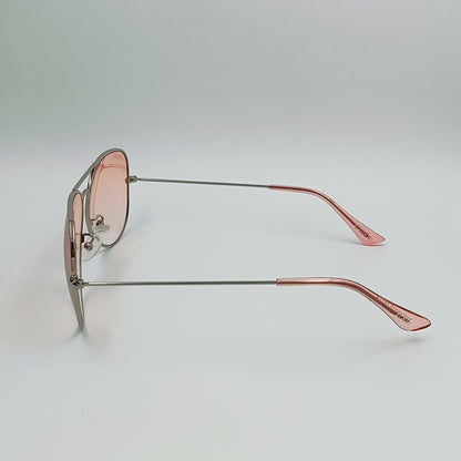 LENSPLUS+ Orange lite Rectangle Metallic Sunglass for unisex