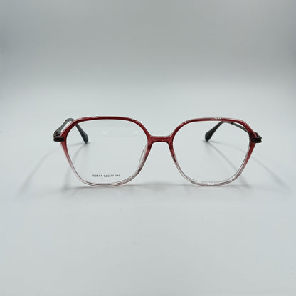 LENSPLUS+ Red fiber frame for Women