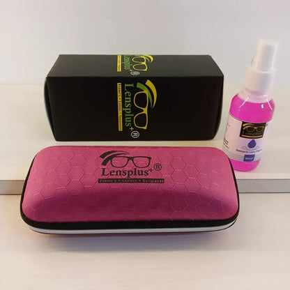 LENSPLUS+ Light Pink fiber frame for Women