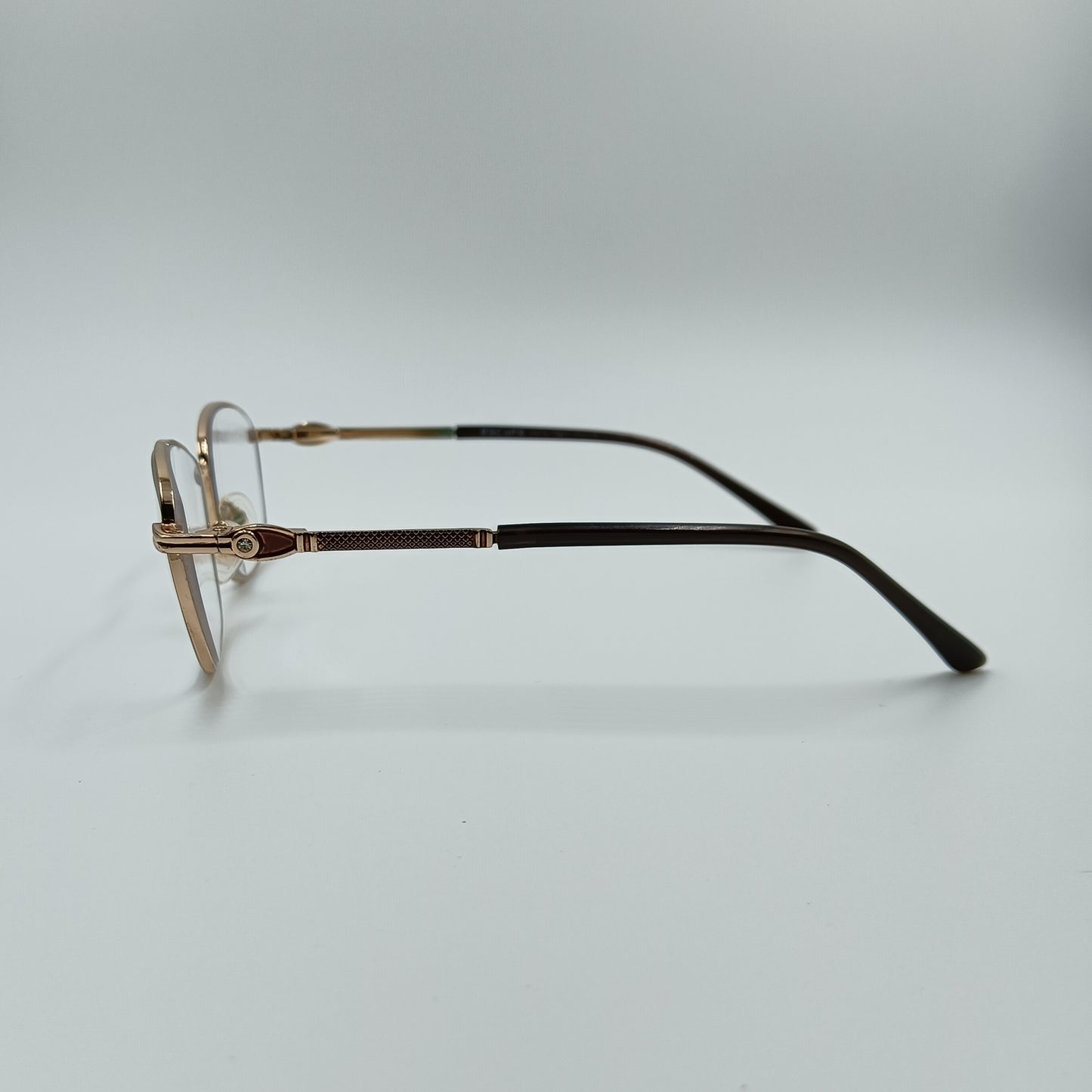 LENSPLUS+ Gold Metallic frame for Women